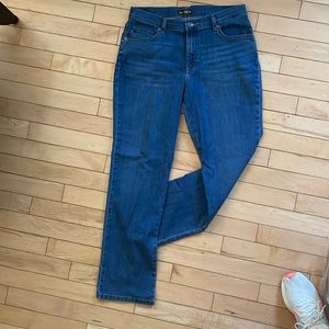 Lee straight leg mid rise jeans